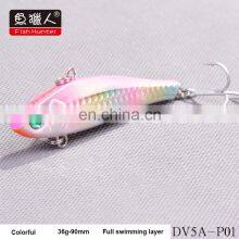 Fish Hunter DV5A VIB Fishing Lures Kit Minnow Lures Floating Water Simulation Bait Hard Bait thumbnail-2