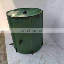 Garden PVC Tarpaulin Foldable Collapsible Rain Barrel For Water Collection thumbnail-4