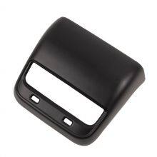 Rear Air Vent Outlet Cover Trim Anti-Scratch for Tesla Model 3 Y Car Accessories Carbon Fiber ABS USB Hole Cover thumbnail-2