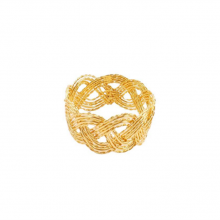 Handmade Silver Colored Napkin Ring For Hotel And Restaurant thumbnail-5