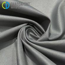 250T 2/2Twill 100% Bottle Recycled Polyester Silk Twill Taffeta Fabric For Shirt Dress Lining Down Jacket thumbnail-3