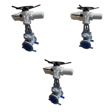 WCB Flange Motorized Actuator With Seated Water Gate Valve thumbnail-1