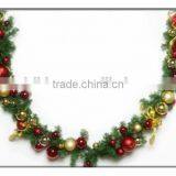 Plastic Christmas Ball Garland,Plastic Christmas Balls With Opening,Custom Clear Plastic Christmas Pvc Garland thumbnail-1