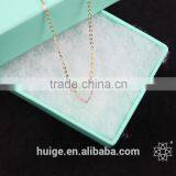 2015 New Arrive Fashion Jewelry Gold Plated Necklace Witn a Heart Pendant thumbnail-1