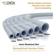 1.6 Meters Dental Strong Suction Weak Suction Tube Tubing Hose Pipe 8mm,11,15,17,20mm Adec Type HVE Low High Volume Ejector thumbnail-1