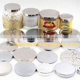 Shiny Nickle & Chrome Plating Candle Lids thumbnail-1