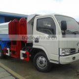 Dongfeng Small Hook Lift Garbage Truck,5m3 New Garbage Truck thumbnail-5