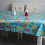 PVC/PEVA Lace Tablecloth With Flannel Backing, High Quality & Waterproof & Oil Proof thumbnail-5
