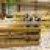 High-end Tree-compartment Wooden Desk Storage Box