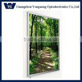 YGY-22 A4 Illuminated Advertising Led Slim Snap Frame Light Box/ Snap Picture Frame Led Light Box