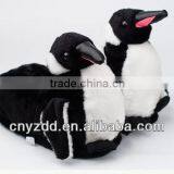 Penguin Slippers/plush Penguin Slipper/plush Indoor Penguin Slippers thumbnail-1