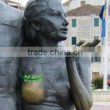 Bronze Lady Sculpture Factory thumbnail-1