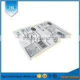 Custom Glossy Coated Paper Adhesive Warning Label thumbnail-1