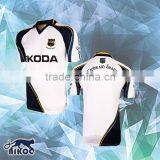 Original Soccer Jersey White and Black Made in China thumbnail-3