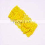 Lace Headbands, Lace Fold Over Elastic, Lace Hair Bow Bands for Baby Girls Wholesale