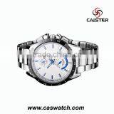 Luxury Multi-functional Stainless Steel Band Watchs Chronograph Fancy Men's Watch, Cool Black Face High Quality Wristwatch thumbnail-4