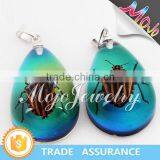2015 New Trendy Amber Charm Pendant for Necklace Wholesale thumbnail-2