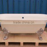 Elegant Freesanding Cast Iron Bath Tub With Imperial Clawfoot 57" thumbnail-1