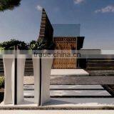 Simple and Generous Fiberglass Flower Pot thumbnail-1