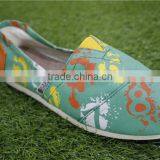 Abstract in the Printing Leisure Canvas Shoes thumbnail-1