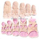 Hot Sale Best Price NEW Cute Pet Dog Clothes Soft Cotton Winter Coat Jacket Winter Warm Dog Button With Little Bow13.96 thumbnail-6