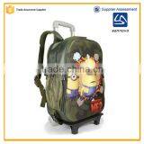 New Design Removable 3D Despicable Me Boy School Bag With Wheels Supplier's Choice thumbnail-2