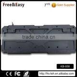 OEM Logo USB Wired 114 Multimedia Keyboard for PC thumbnail-3