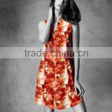 2016 New Print Fabric Flowers Fabric Material for Making Dresses thumbnail-2