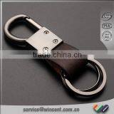 D Shape Hanger Multi Rings Leather Key Chains thumbnail-1