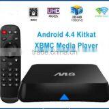 2015 Newest Kodi 14.1 Android TV Box Amlogic S802 M8 2.0GHz 2GB RAM 8GB Amlogic Android Smart tv Box