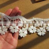 Machine Embroidery lace white or Colorful Designs