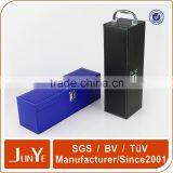 Good Sewing Foldable Leather Box for Wine Bottles Packaging thumbnail-1