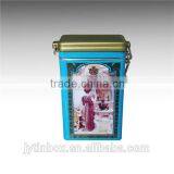 Vintage Packaging Tin Can for Tea or Coffee