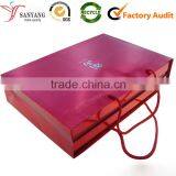 Yiwu Factory Wholesale Custom Paper Shopping Package Box Bag for Blanket t Shirt Outer Costume thumbnail-3