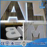 Polished Stainless Steel Sign Backlit Alphabet Letters Metal Sign thumbnail-2