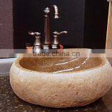 2015 Natural Handmade Cobble Stone Wash Basin thumbnail-6