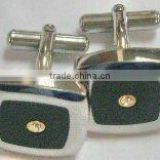 316 stainless steel enamel cuff links & tie bars A111K-DJ