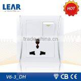 Newest Design V6-3 Series 1 Gang Socket