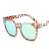 2016 new fashion popular lady leopard sun glasses