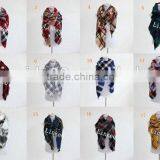 Wholesale 19 Colors Winter Tartan Scarf Women Fashion Blanket Plaid Scarf Import China Products thumbnail-6