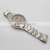 With your logo high quality silver plating alloy metal watches men