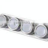 4pcs Set Stainless Steel Magnetic Spice Jar(KSS-J098) thumbnail-1