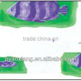 Best-Selling Durable Eco-friendly Ocean Purple Shower Or Bathroom Curtains With 12 Hooks For Department Store Hotel thumbnail-1