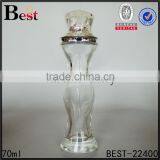 70ml Clear Empty Glass Perfume Bottles Body Shape thumbnail-1