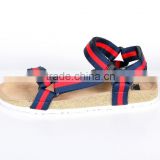 Cork sole slipper sandal shoes outdoor high quality Vietnam footwear