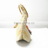 New Comfortabl Material Ladies Handbag With Bamboo Handle thumbnail-4