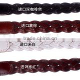 korea style new ladies' and women's handmade braided knot general all-match slim leather waist belt