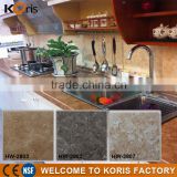 Modified acrylic table top artificial faux marble panels