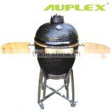 Auplex 21 inch outdoor clay oven smoker kamago bbq grill cooking netting