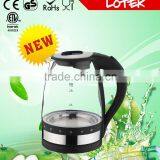 Led Light Ring Glass Electric Water Kettle With 1.7L Capacity thumbnail-4